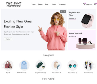   The Hive Ecommerce Store Established Turnkey Website For Sale