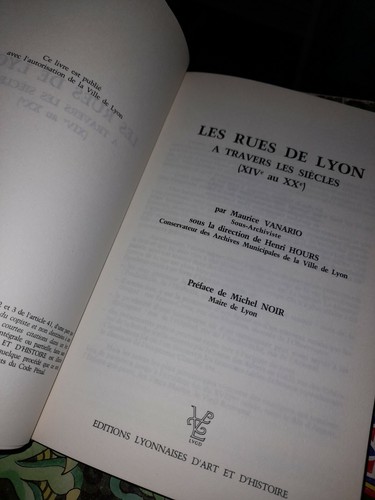 Les Rues de Lyon par Maurice Vanario et Henri Hours - Picture 8 of 8
