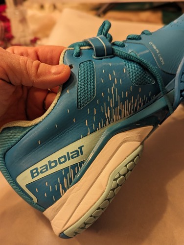 Babolat Propulse Women's 7.5 Turquoise Athletic Shoes - Picture 15 of 16