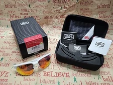 100 Percent Sportcoupe HiPER RED MULTILAYER MIRROR LENS Cycling WHITE Sunglasses