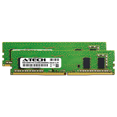 8GB Kit 2x 4GB DDR4-2666 DIMM Crucial CT2K4G4DFS6266 Equivalent
