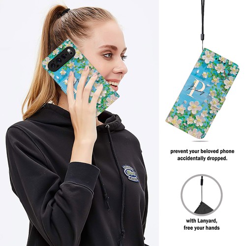 Flower Phone Case Leather Cover For Google Pixel 9 Pro XL 8 8A 9 9A Personalised - Picture 89 of 89