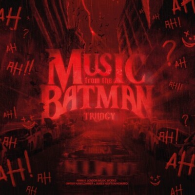 LONDON MUSIC WORKS - MUSIC FROM THE BATMAN TRILOGY (2LP RED MARBLED VINYL)