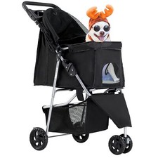 Pet Stroller for Dogs and Cats Foldable Dog Stroller for Small to Medium Pets