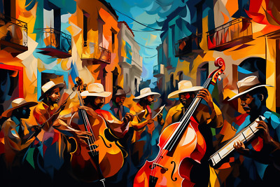 Puerto_Rico_Fiesta_De_La_Calle_San_Seba4 - Digital Wall Art Print