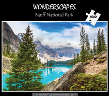 Wonderscapes - Banff National Park - Lake Moraine - 1000 Piece Jigsaw Puzzle