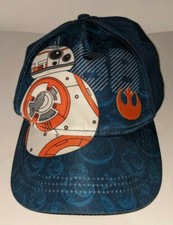 Disney BB8 Cap Hat Youth Size 2-4Y BB-8 Droid Star Wars Stretch Fitted FlexFit
