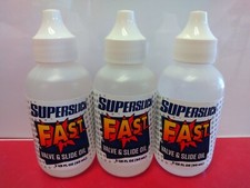 3 Bottles - 2 oz. SuperSlick Fast Valve Slide Oil-Similar to AL Cass Valve Oil