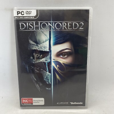 Dishonored 2 PC 2016 Assassin First Person Arkane Studios Bethesda Free Postage