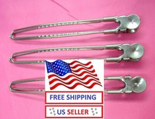CHOOSE QUANTITY- 5 INCH LONG HAIR STYLING  METAL CLIPS SALON USE--C3116
