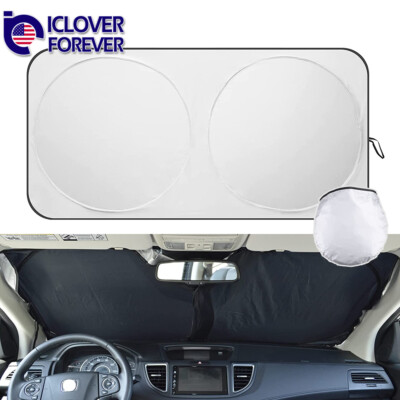 Windshield Sun Shade Cover Foldable Car Truck Front Window Shield UV Block Visor