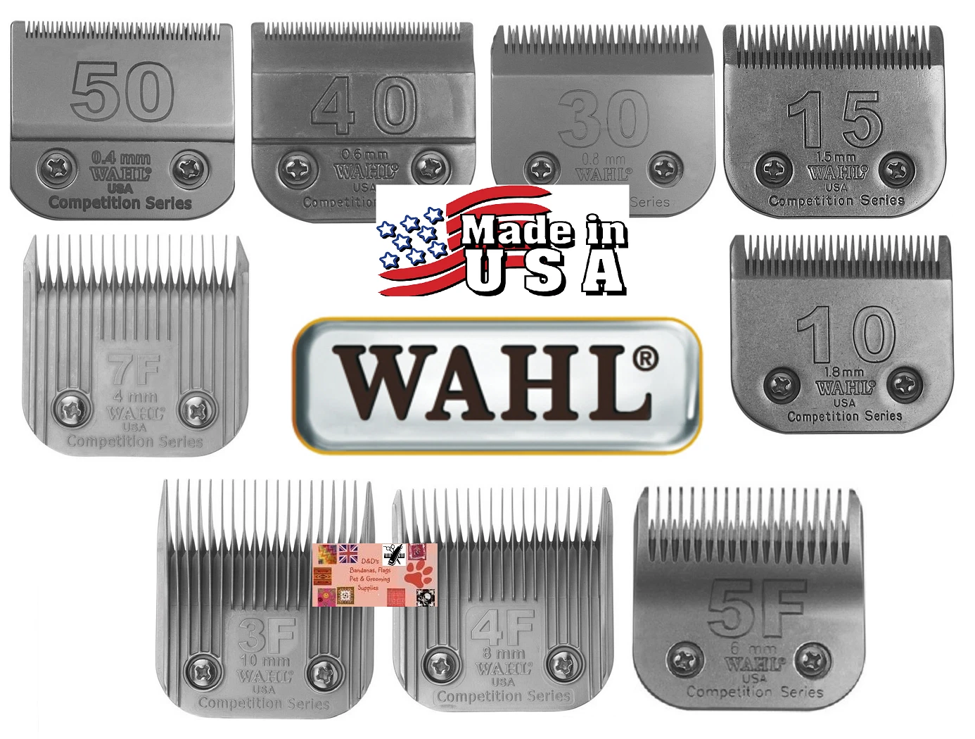 WAHL COMPETITION SERIES Pet Grooming BLADE*Fit KM2 KM5 KM10,Andis AGC,A5 Clipper
Opens in a new wind