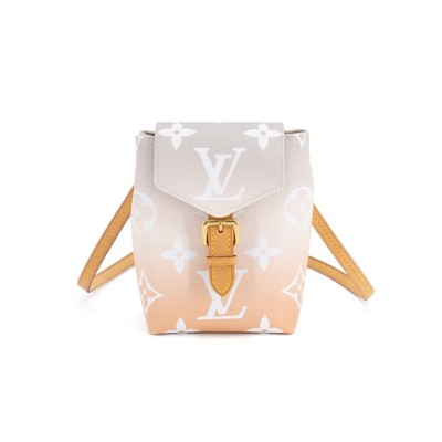 LOUIS VUITTON Tiny Backpack M45764 Backpack Monogram Canvas   Leather Grey Ora