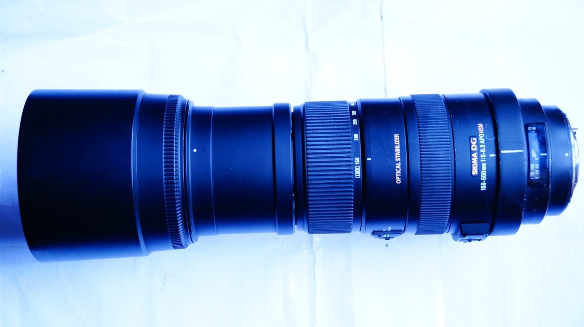 PENTAX Sigma DG APO HSM OS 150 - 500 mm F/5-6.3 AF Lens 150-500mm