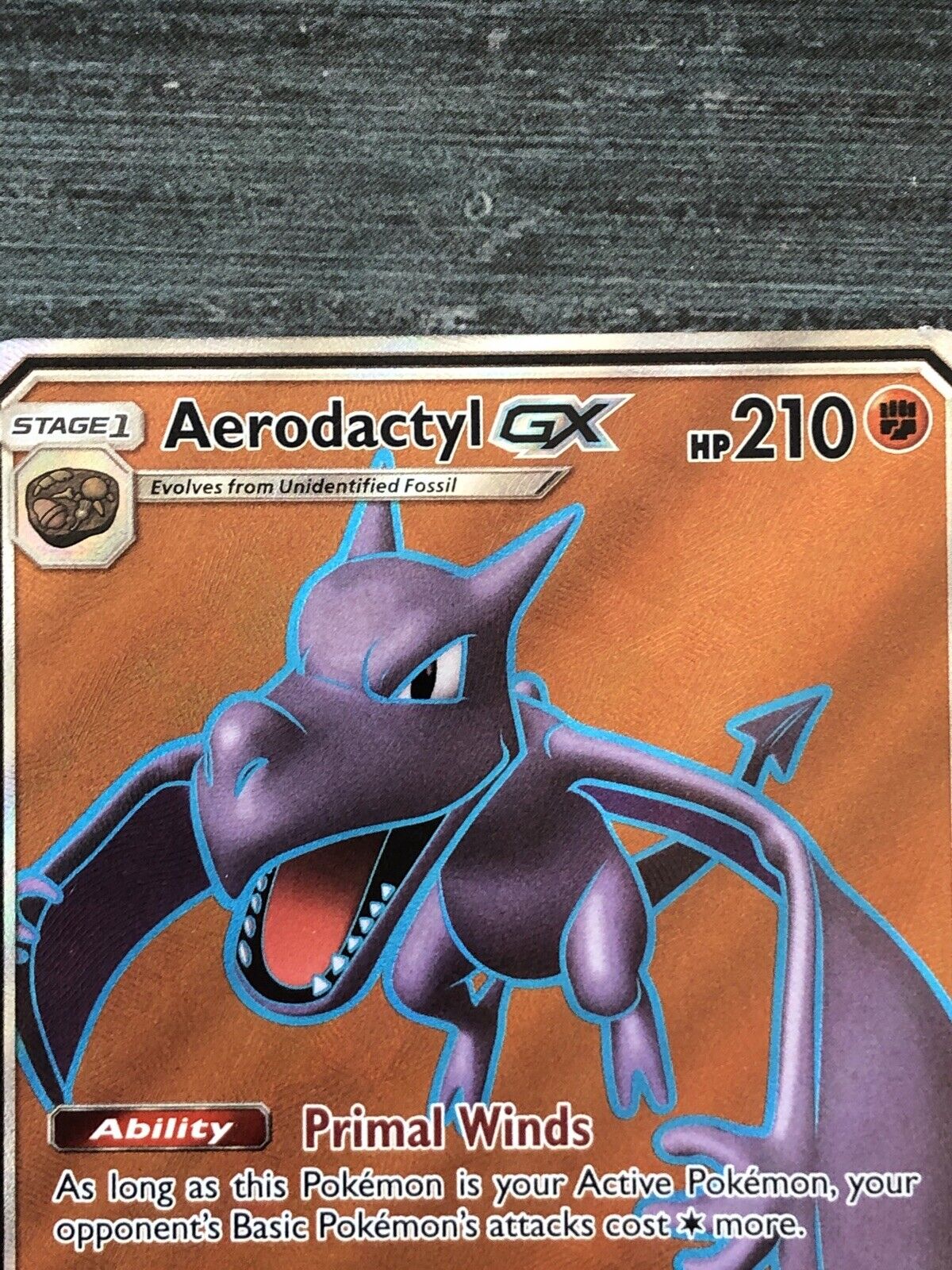 Pokemon Aerodactyl GX (Full Art)  DX Games & More – Dx Games & More