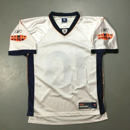 NFL Reebok Jersey Super Bowl XLIV (44) #10 "HERE" Game Souvenir Adult Size Med.