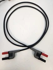 Pomona Model 6283-C-48 Double Banana Plug Test Cable 48" RG58CU