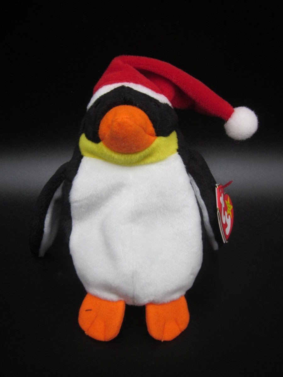TY Beanie Babies Zero Christmas Penguin DOB January 2, 1998