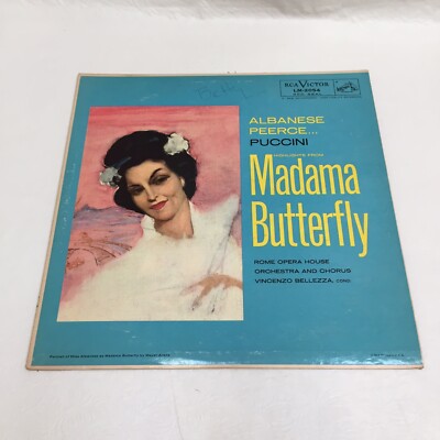 Puccini: Madama Butterfly (Abridged) VINYL LP ALBUM LICIA ALBANESE JAN PEERCE