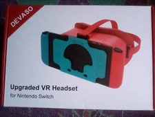 Switch VR Headset Compatible with Nintendo Switch OLED Upgraded Adjustable HD