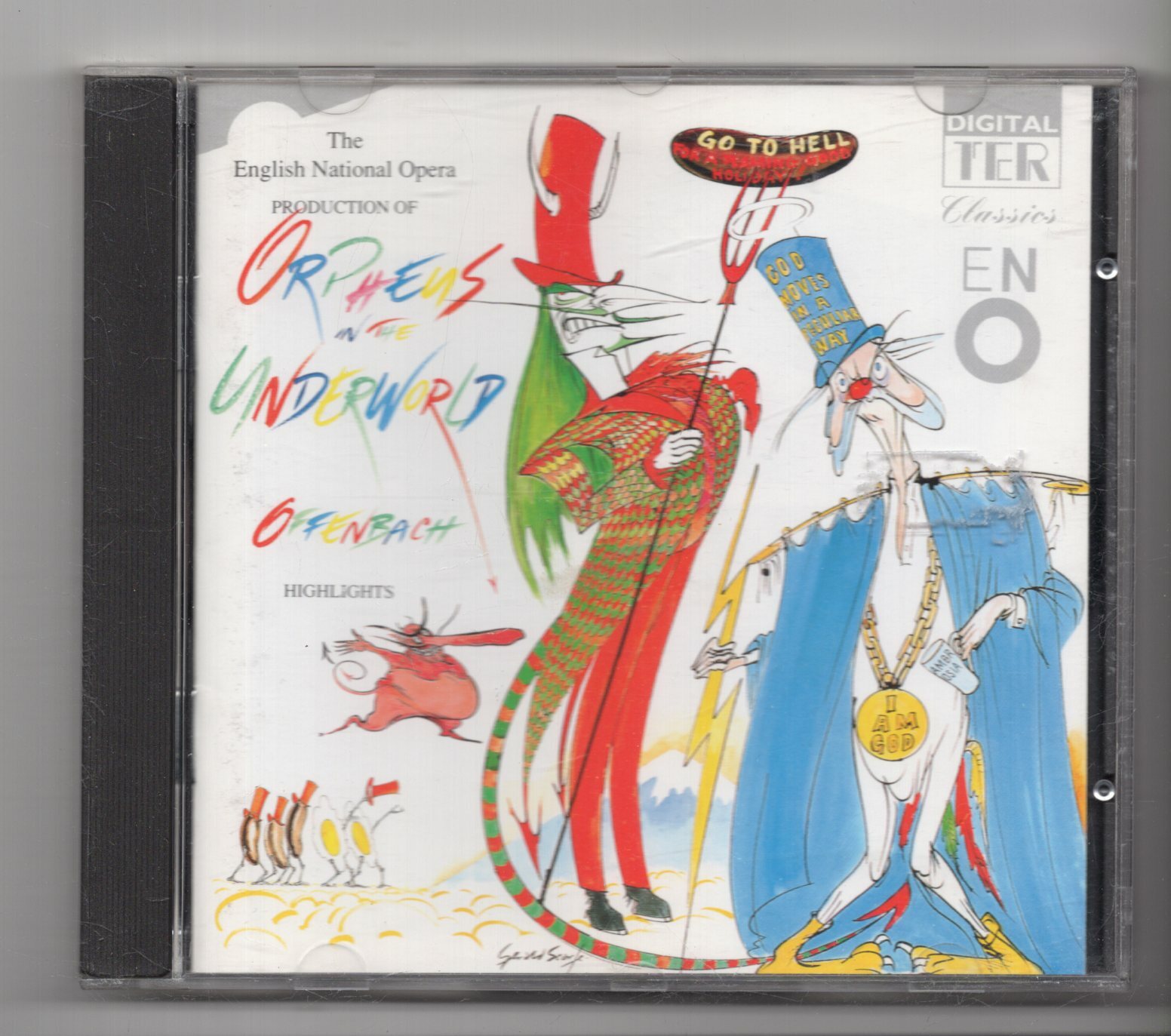 (JV276) Offenbach, Orpheus In The Underworld Highlights - 1987 CD