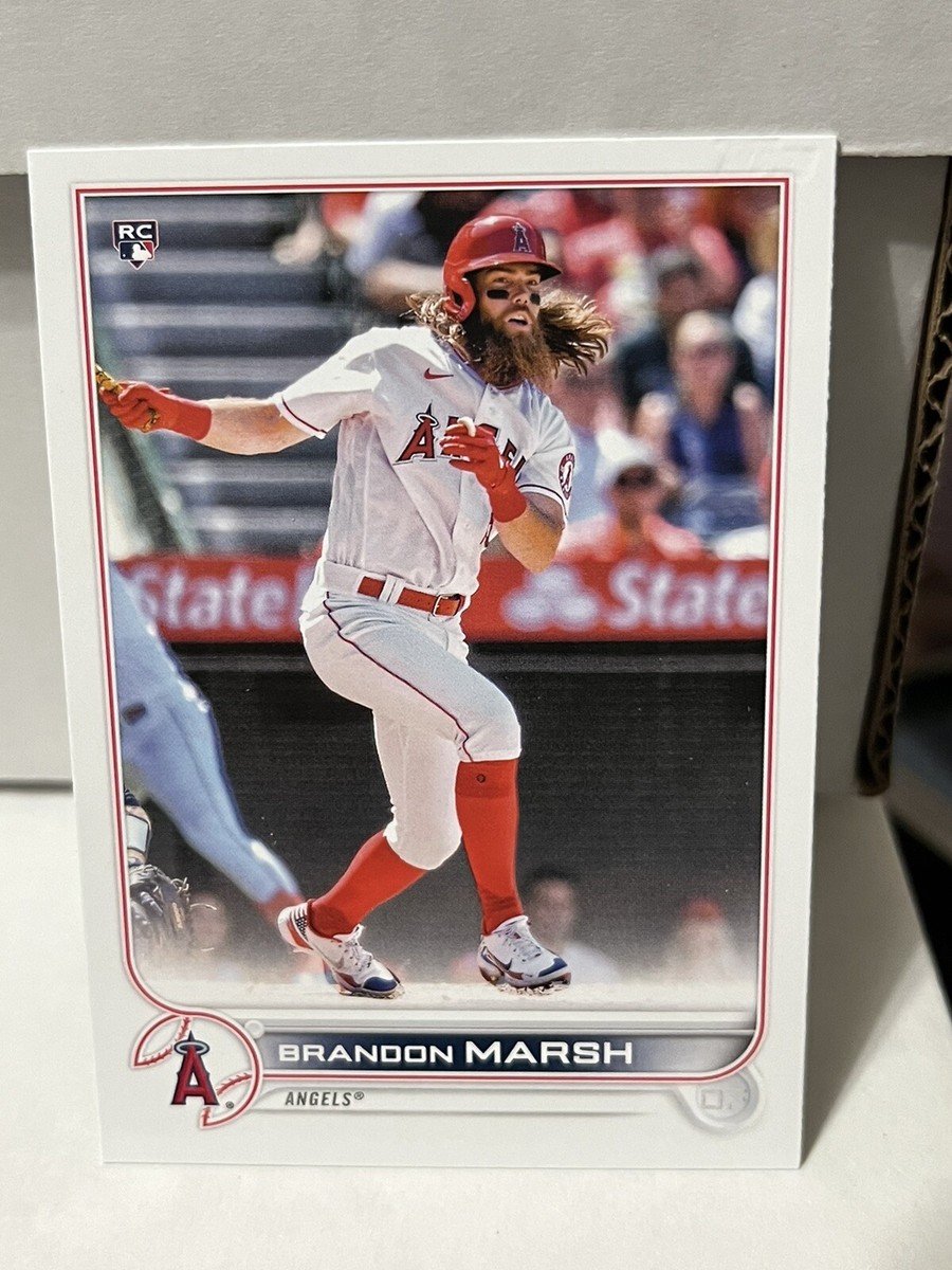 2022 Topps Series 1 BRANDON MARSH Rookie RC #243 ANGELS - No