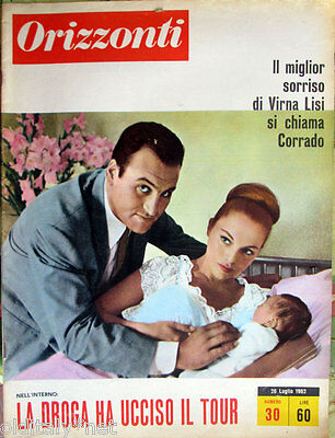 1962 30 Horizons Virna Lisi And Franco Fish And Corrado Ustica Agostino Beautiful Ebay