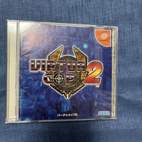 Dreamcast Virtua Cop 2 DC Disc Used Japan Free Shipping Very Good Condition