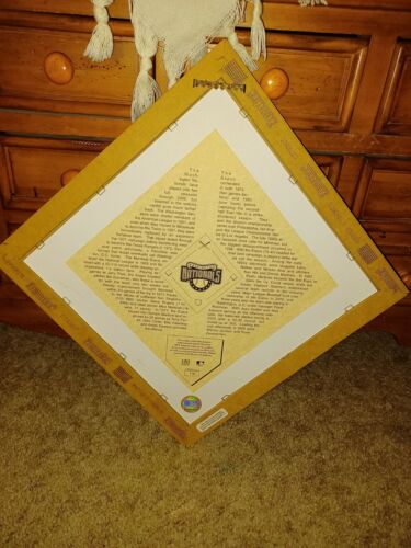 Wash nationals Plaque with authenticated infield dirt coins - limited run #118 - Picture 6 of 7