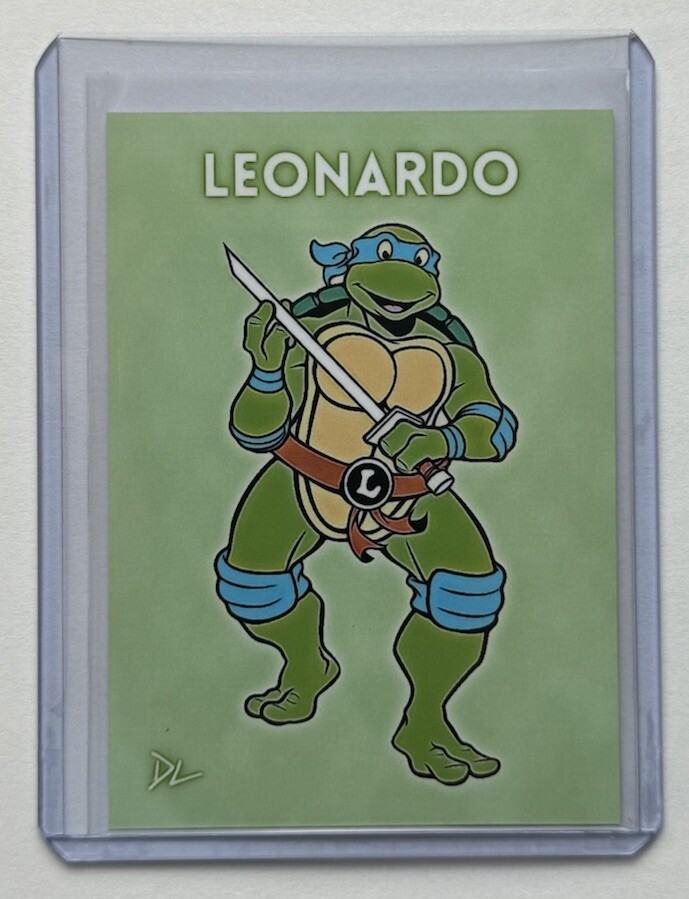 Leonardo Limited Edition Artist Signed “Teenage Mutant Ninja