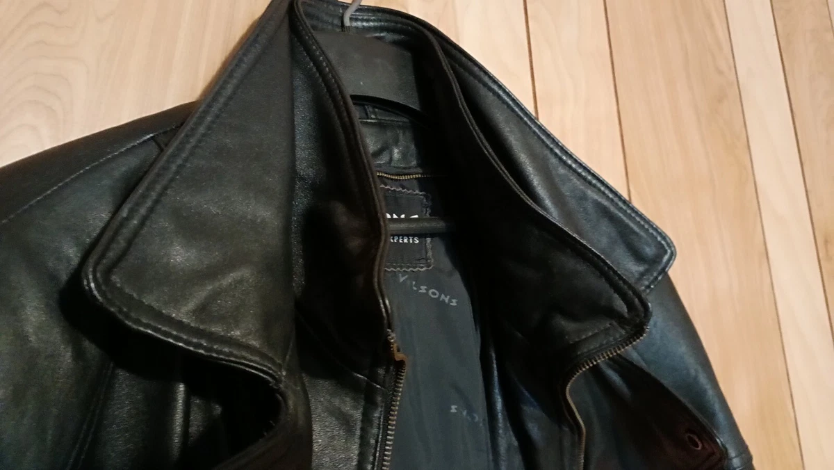 Wilson leather jacket ebay hot sale