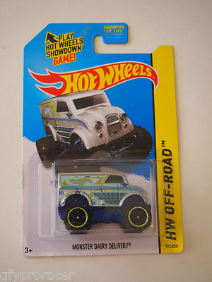 HOT WHEELS HW OFF ROAD MONSTER DAIRY DELIVERY | eBay