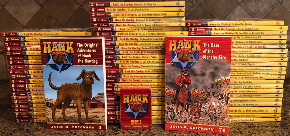 Hank the Cowdog Books by John Erickson — Complete Set 1 thru 82