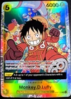 Monkey.D.Luffy OP07-109 SR ONE PIECE Tcg Card Game NM Yellow Reprint