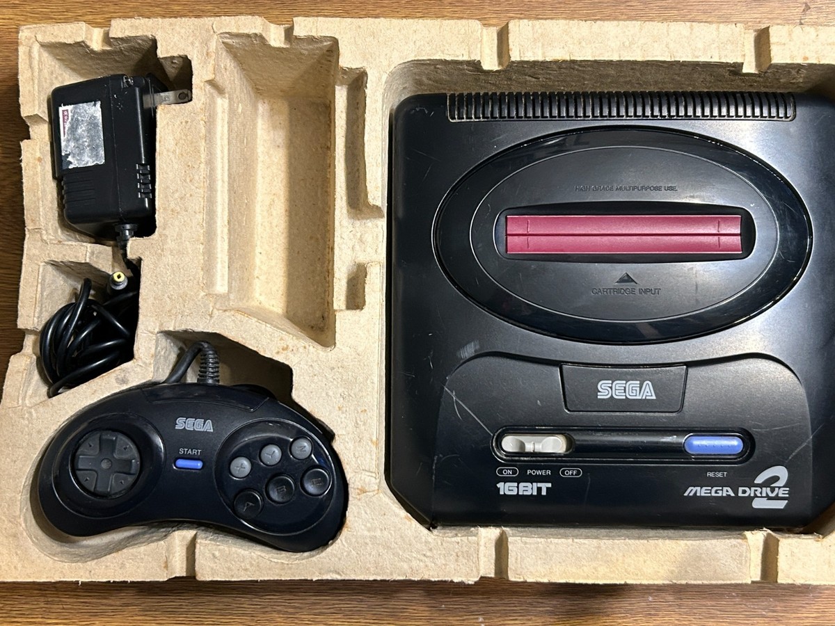 Sega Mega Drive 2 Console NTSC-J Japan Boxed w/ Controller AV