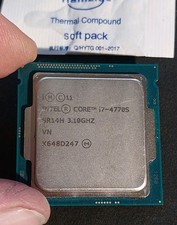 CPU LGA 1150 CORE i7-4770S 3.1 GHZ SR14H QUAD X4 SOCKET PROCESSORE PC INTEL H3