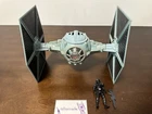 Star Wars Imperial Tie Fighter Ship Ejecting Solar Wings & Pilot Figure (Used)