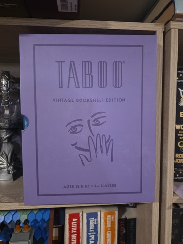 W.S. Game Company Boardgame Taboo (Vintage Bookshelf Ed) Box New