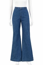 Levis Vintage 70 s Orange Tab Braided High Waist Flare Bell Bottom Jeans