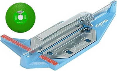 SIGMA 7F 14  Pull Tile Cutter+ 4.5'' Glass / Ceramic Diamond Blade SHIPS FROM USA