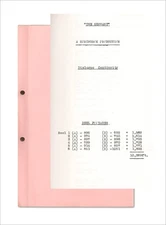 The Servant. A Springbok Production. Dialogue Continuity for Harold Pinter’s