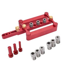 Self Centering Doweling Jig Woodworking Joinery Hole Drill Guide With 6/8/10mm P