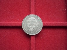 2 DM Münze LUDWIG ERHARD 1988 D