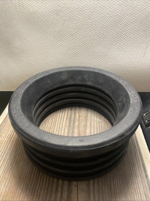 4-in. Flexible PVC Compression Seal Donut for Drain, Waste, Vent Connection