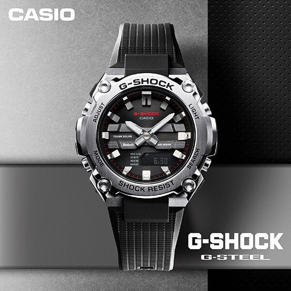 5573 未使用 カシオ G-STEEL GST-B600-1AJF G-SHOCK ソーラー G-STEEL カシオ Gショック Gスチール CASIO