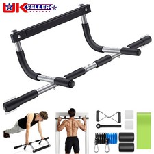 Gym Chin Up Pull Up Bar Fitness Exercise Home Door Sit Up Strength Body Workout
