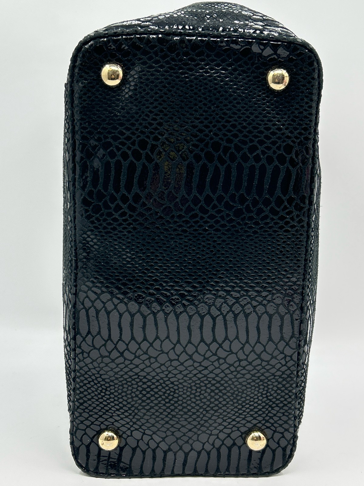 MICHAEL MICHAEL KORS Patent Embossed Python Jet S… - image 4