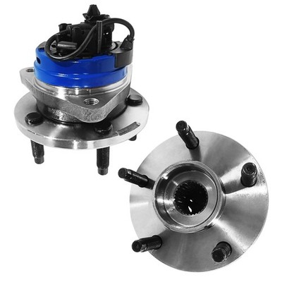 Pair Front Wheel Hub Bearing For Chevrolet Malibu Cobalt Saturn Aura Pontiac G6