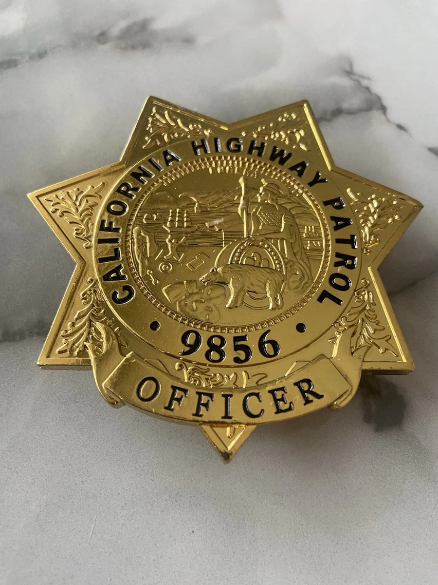 US Police Badge REPLIKA – Sammlerabzeichen / Film & Kostüm – KEIN echtes