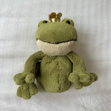 Jellycat Felipe Frog Prince Crown Small Retired 2021 New Without Tags